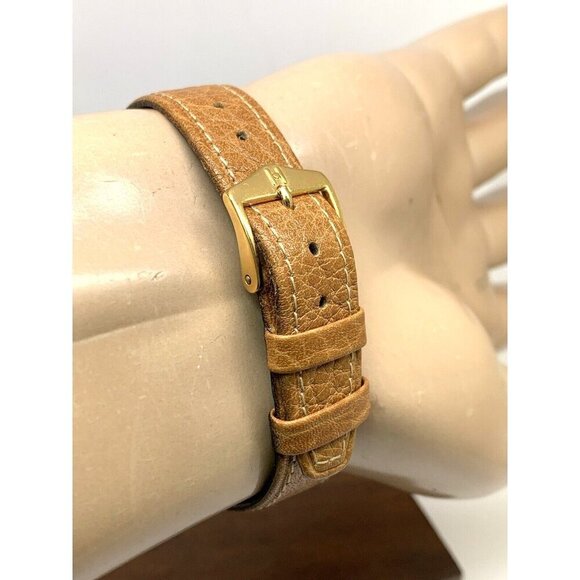 Wittnauer Men's Watch 2101 Vintage Swiss Hand Wind Day Date 33mm Leather Strap - Picture 12 of 16